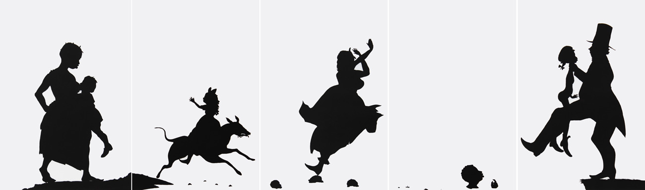 Kara Walker, The Means to an End...A Shadow Drama in Five Acts