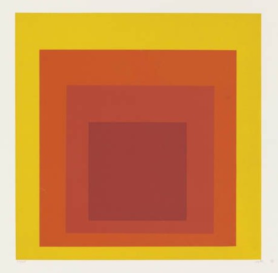 Josef Albers, Hommage au Carré