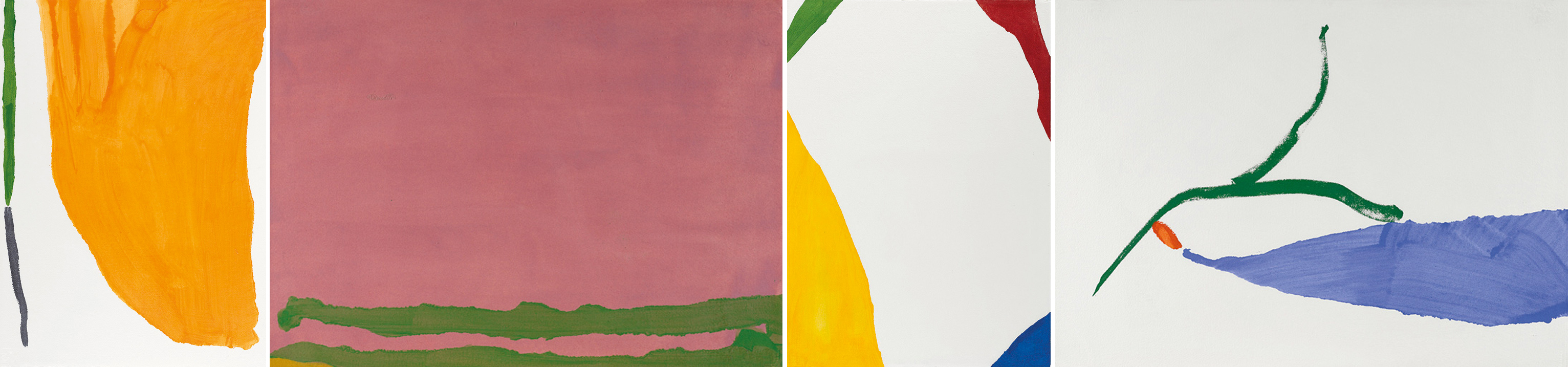 Helen Frankenthaler, Four Pochoirs