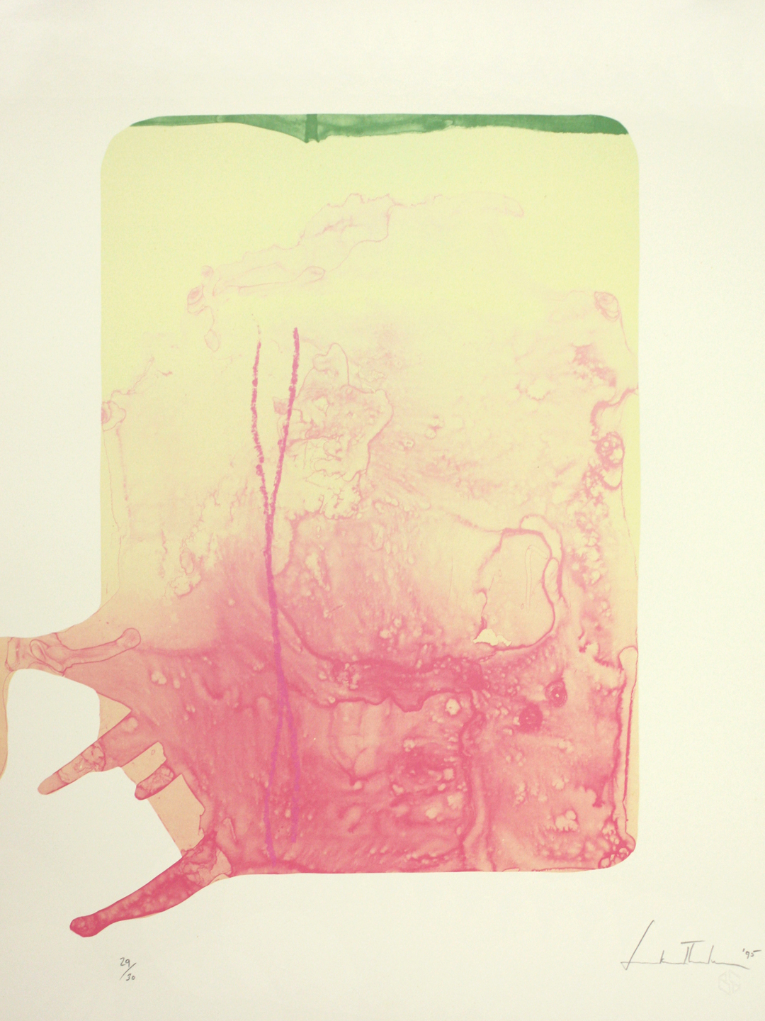 Helen Frankenthaler, Reflections XII (from Reflections series)