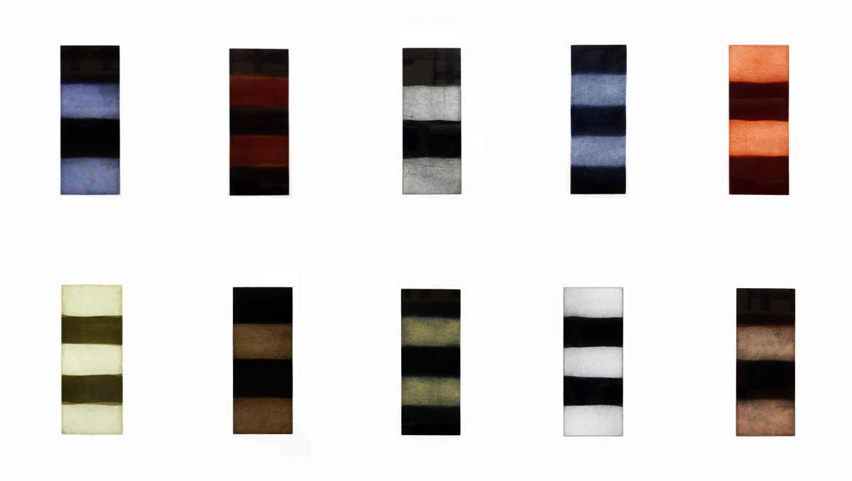 Sean Scully, Ten Towers (complete set of 10 works)