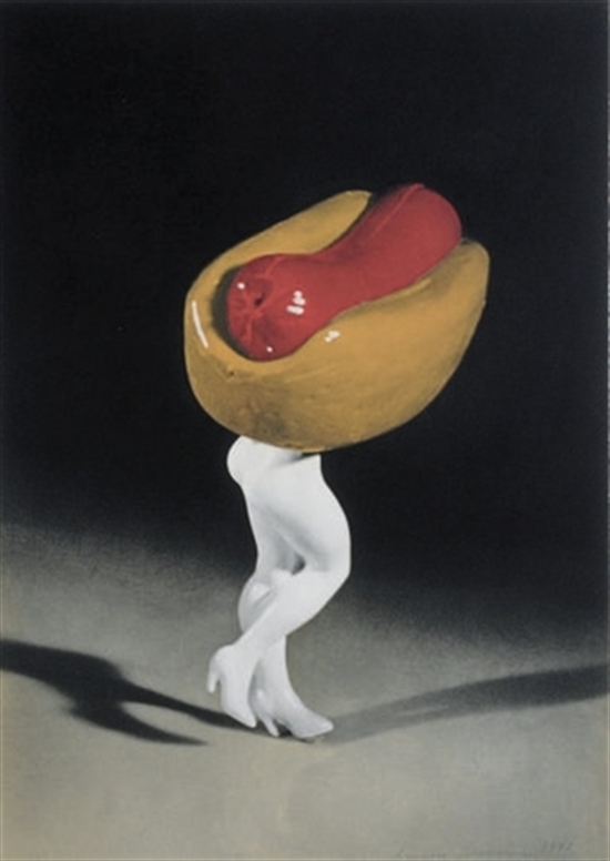 Laurie Simmons, Hot Dog (from Food Clothing Shelter)