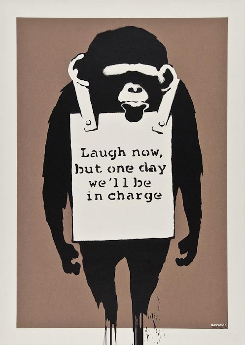 Banksy, Laugh Now