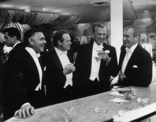 Slim Aarons, The Four Kings of Hollywood (Clark Gable, Van Helflin, Gary Cooper, and James Stewart)