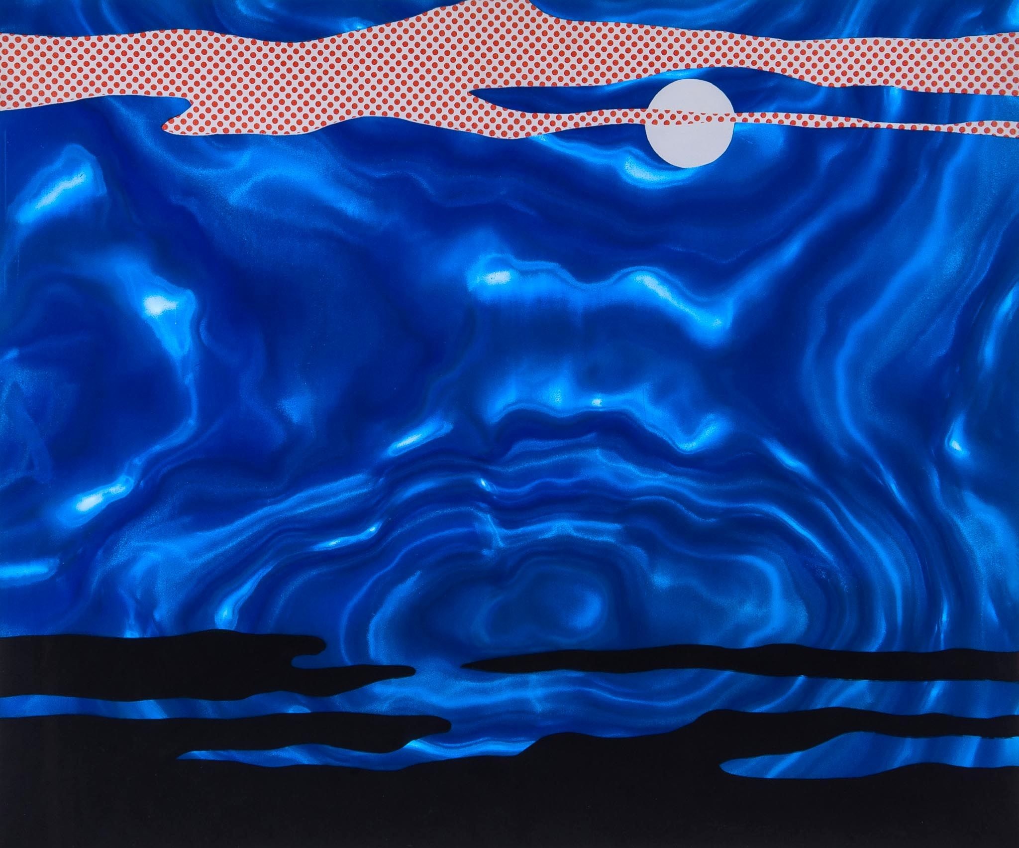 Roy Lichtenstein, Moonscape (from 11 Pop Artists, Volume I)