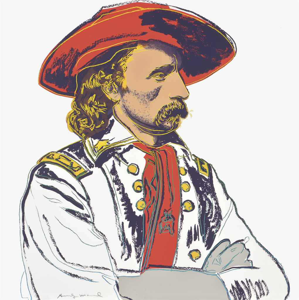 Andy Warhol, General Custer (from Cowboys and Indians)