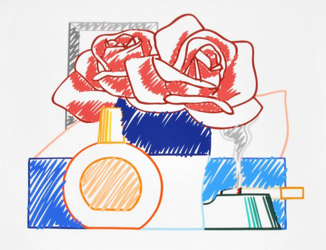 Tom Wesselmann, Scribble Version of Still Life #58