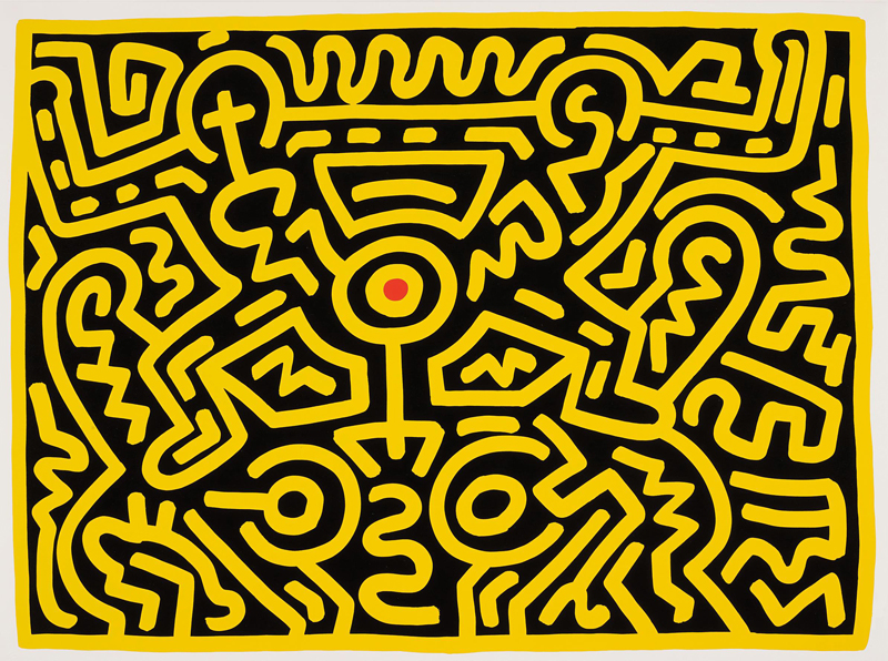 Keith Haring, Growing 4