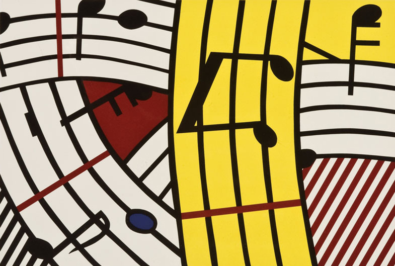 Roy Lichtenstein, Composition IV