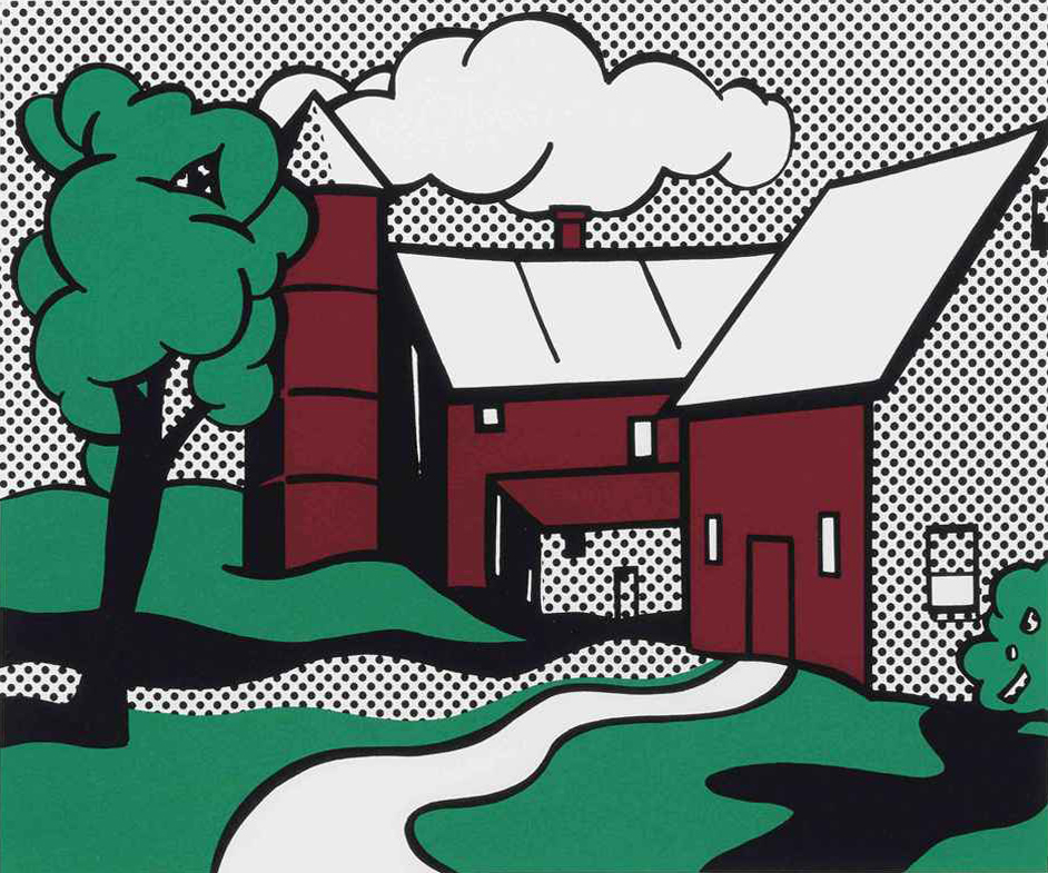 Roy Lichtenstein, Red Barn