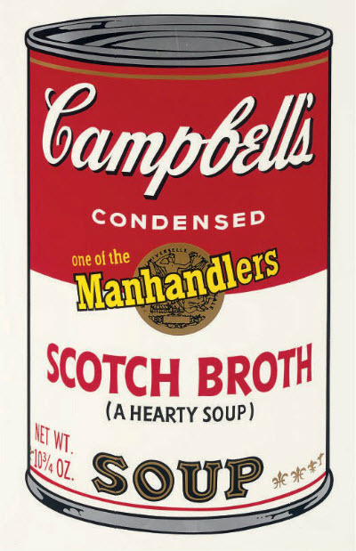 Andy Warhol, Scotch Broth (from Campbell’s Soup II)