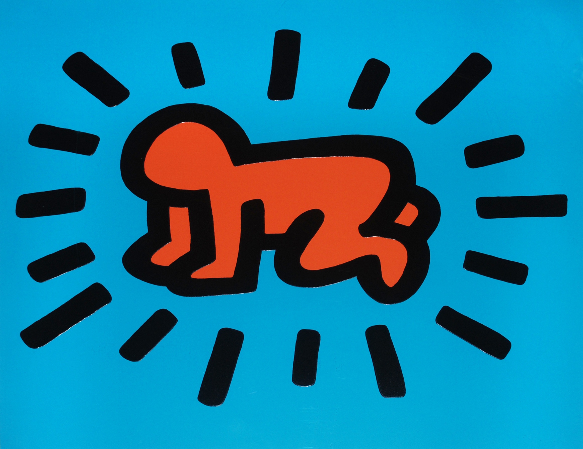 Keith Haring, Radiant Baby (from Icons)