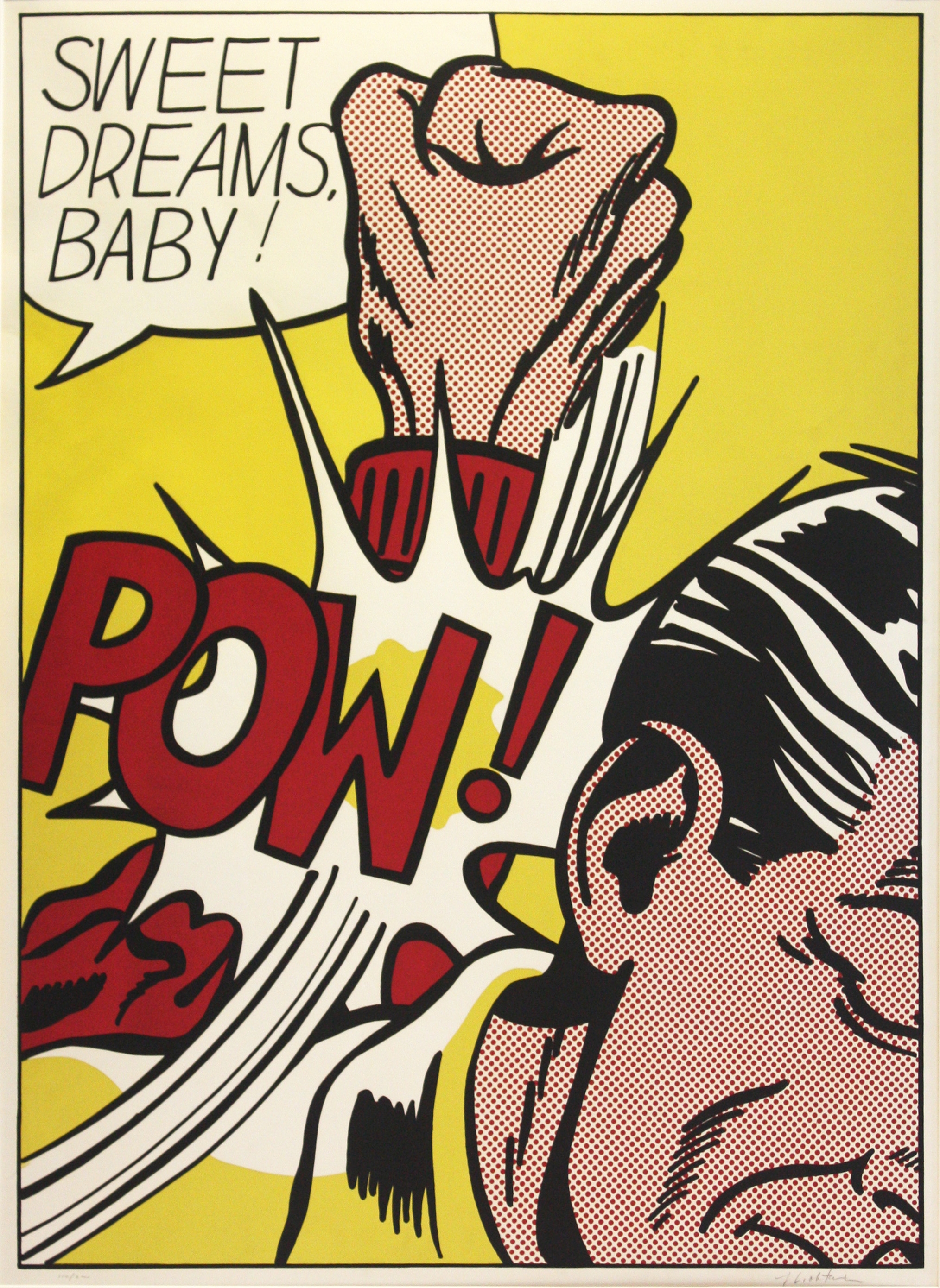 Roy Lichtenstein, Sweet Dreams Baby! (from 11 Pop Artists, Volume III)