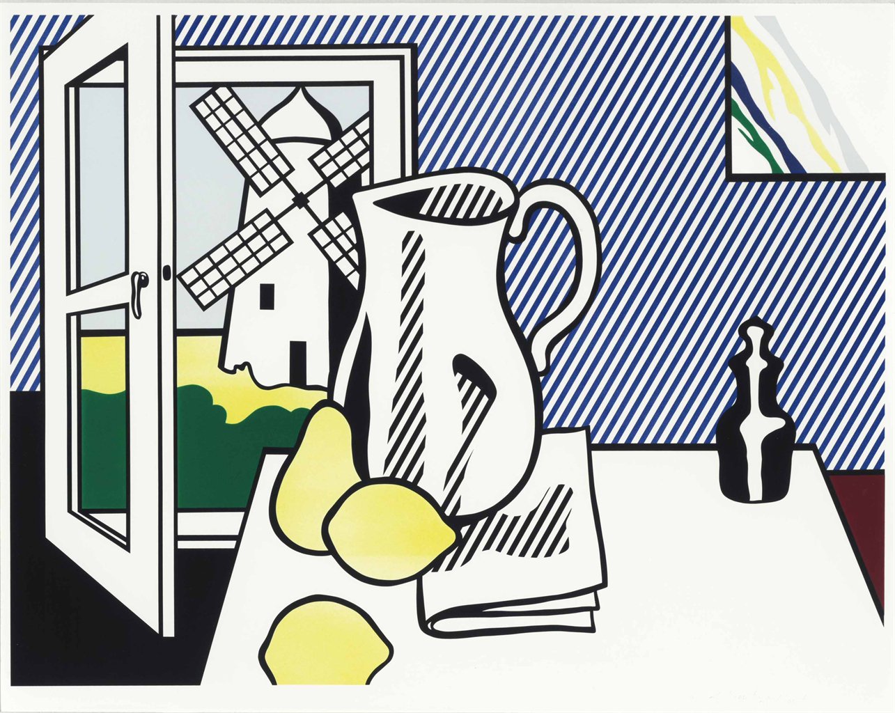 Roy Lichtenstein, Still Life with Windmill (from Six Still Lifes)