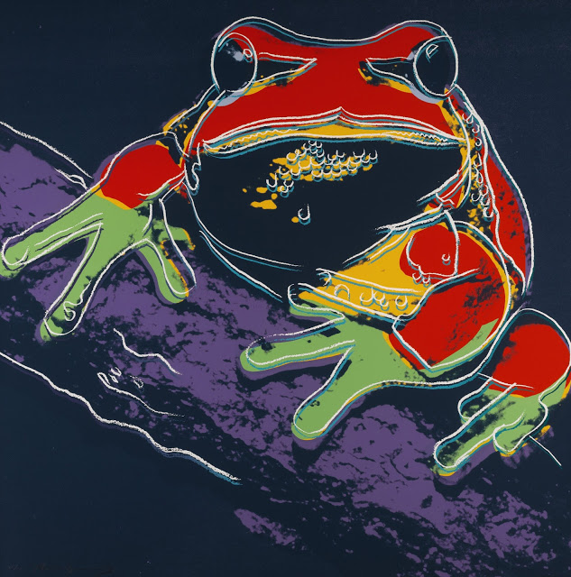 Andy Warhol, Pine Barrens Tree Frog (from Endangered Species)