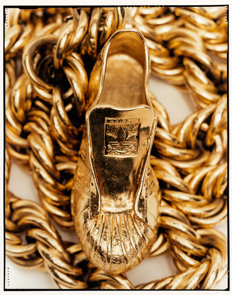 Jonathan Mannion, JMJ Chain (Jam Master Jay’s Gold Rope Chain and Adidas Pendant)
