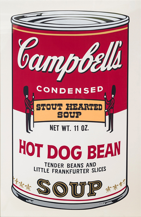 Hot Dog Bean (from Campbell’s Soup II)