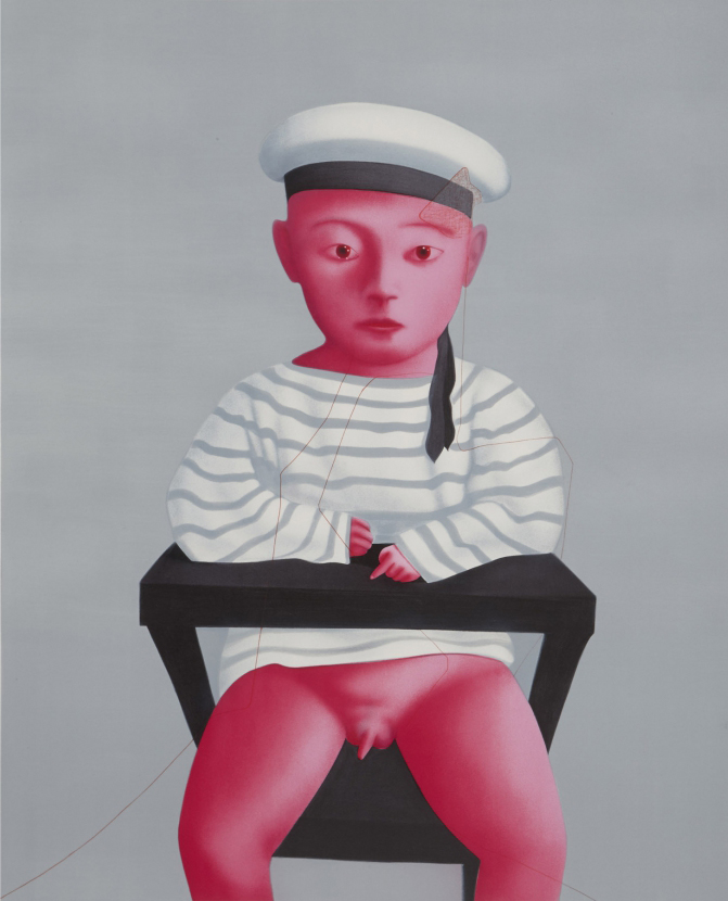 Zhang Xiaogang, Baby in Sailor Suit